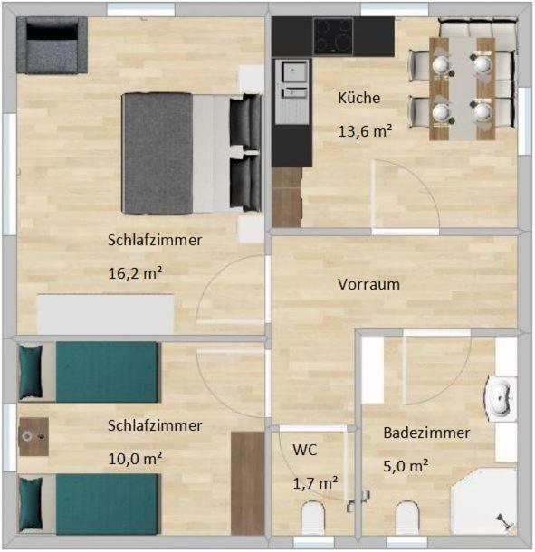 Ferienwohnung Stoff Тукс Экстерьер фото